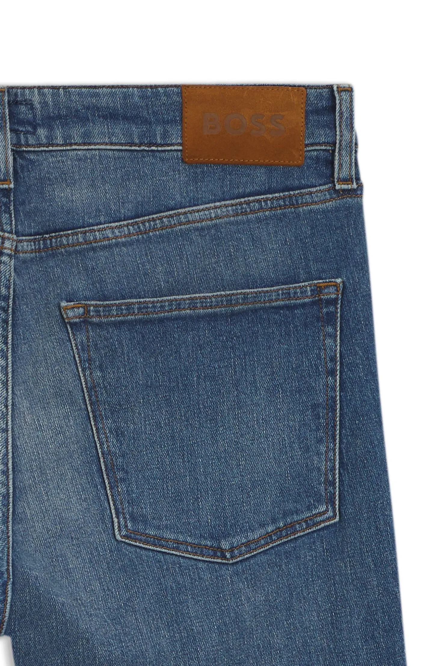 Slim-Fit Jeans aus softem Stretch-Denim
