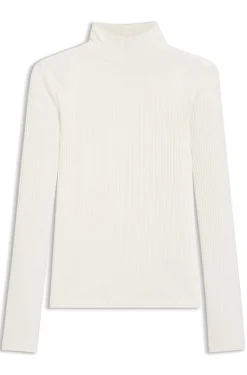 Slim-Fit Longsleeve aus Stretch-Baumwolle mit Logo-Print