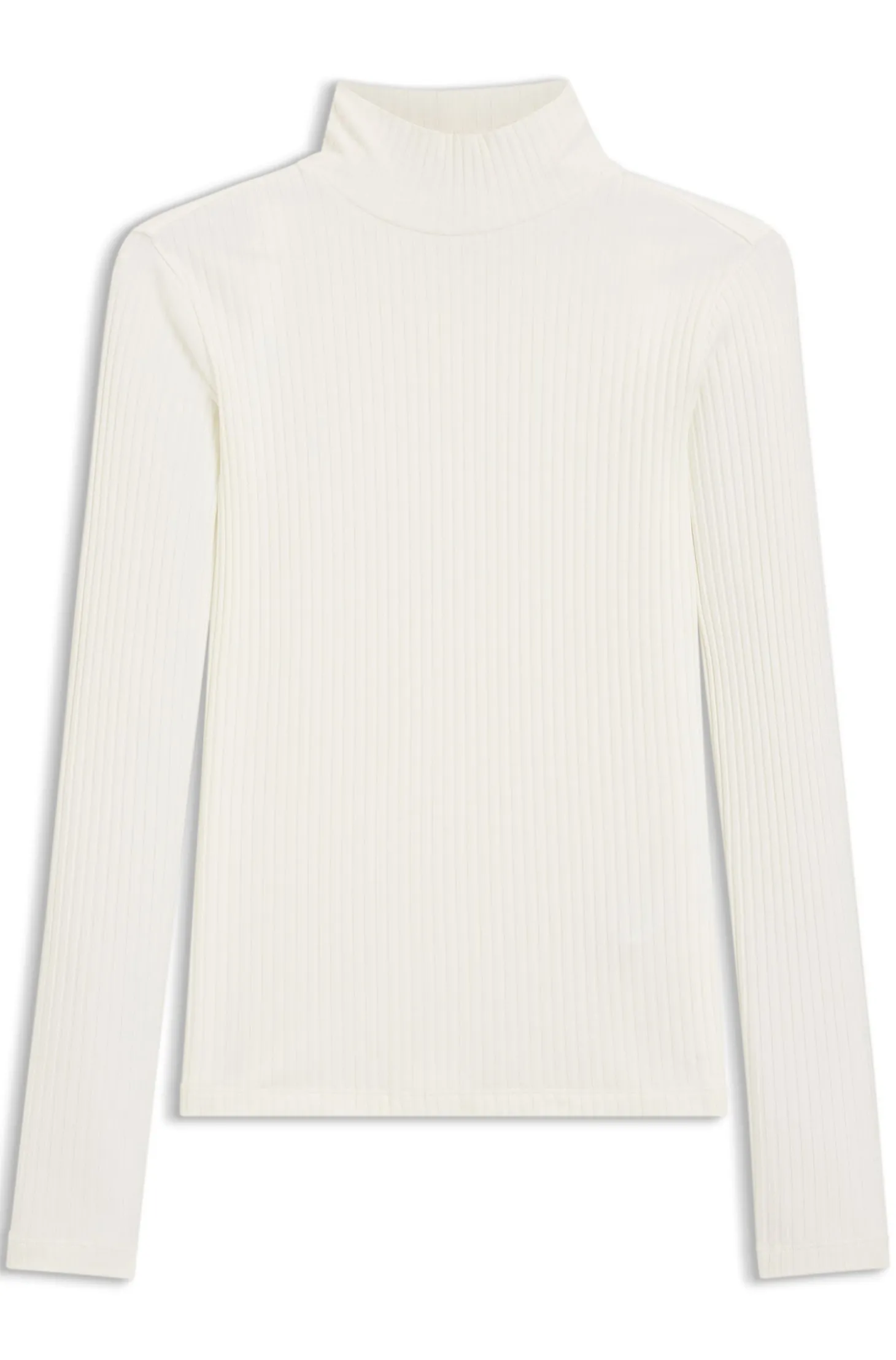 Slim-Fit Longsleeve aus Stretch-Baumwolle mit Logo-Print