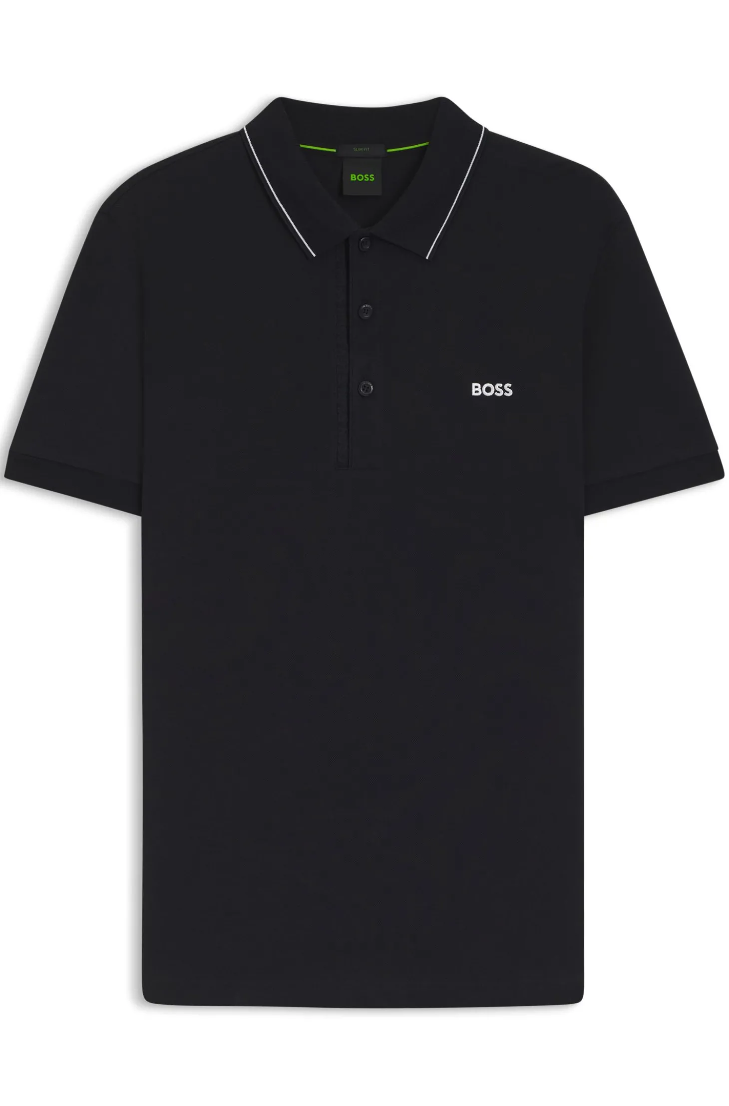 Slim-Fit Poloshirt aus Baumwoll-Piqué mit Logo