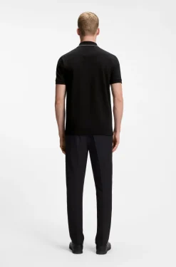Slim-Fit Poloshirt aus Baumwoll-Piqué mit Logo