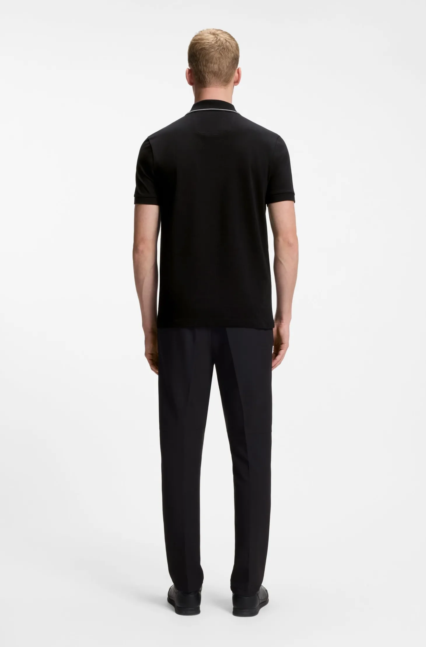 Slim-Fit Poloshirt aus Baumwoll-Piqué mit Logo