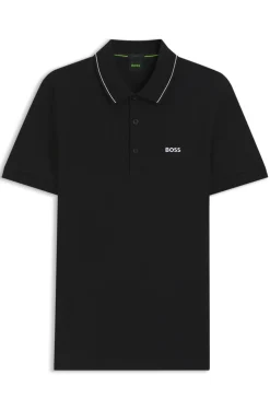 Slim-Fit Poloshirt aus Baumwoll-Piqué mit Logo