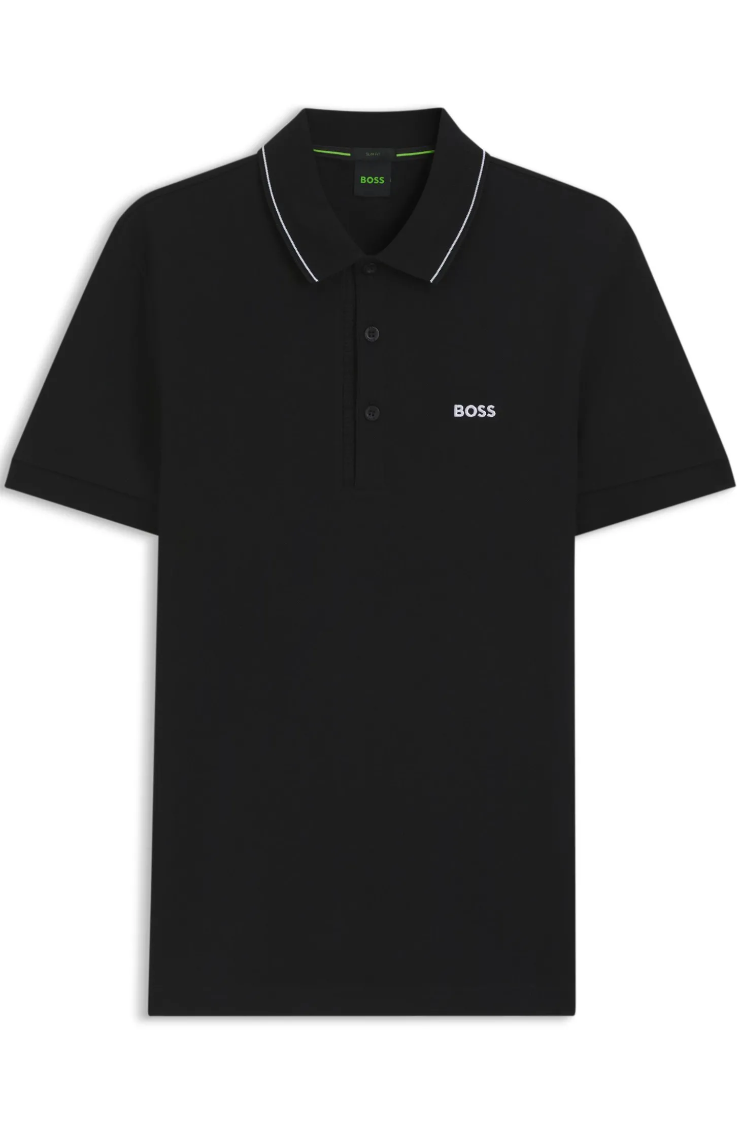 Slim-Fit Poloshirt aus Baumwoll-Piqué mit Logo