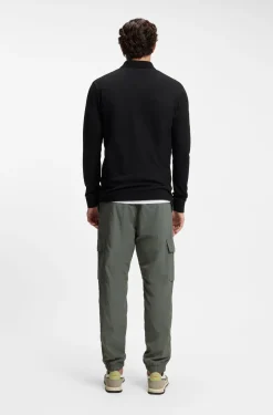 Slim-Fit Poloshirt aus elastischem Baumwoll-Piqué