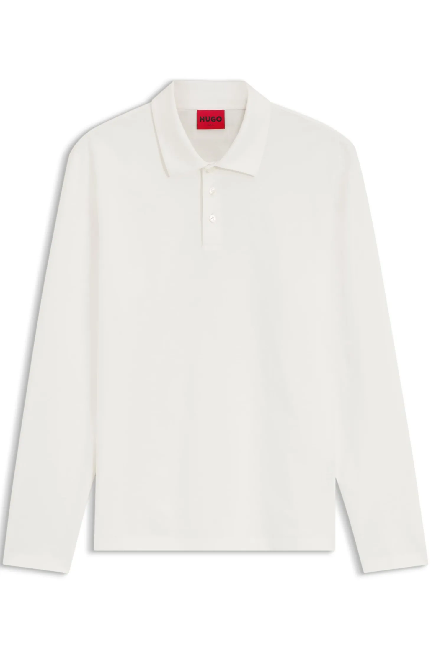 Slim-Fit Poloshirt aus merzerisierter Baumwolle