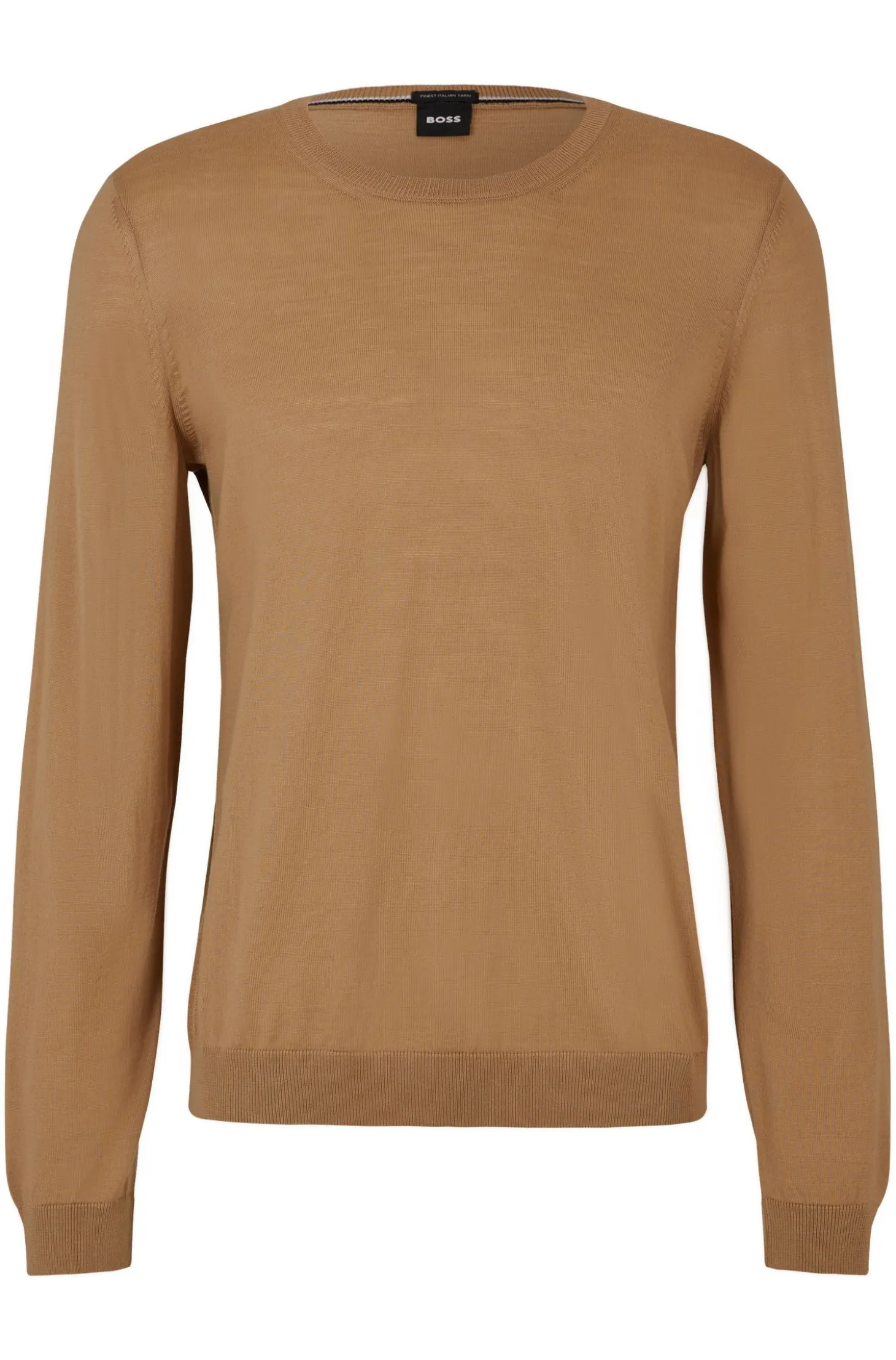 Slim-Fit Pullover aus Merinowolle