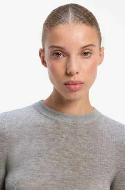 Slim-Fit Pullover aus Woll-Mix mit Kaschmir