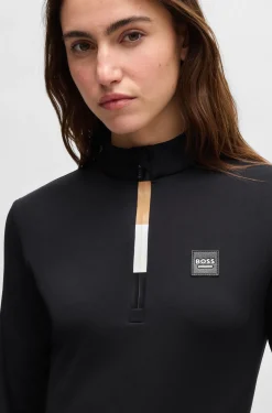 Slim-Fit Reitsport-Trainingsshirt aus Super-Stretch-Gewebe