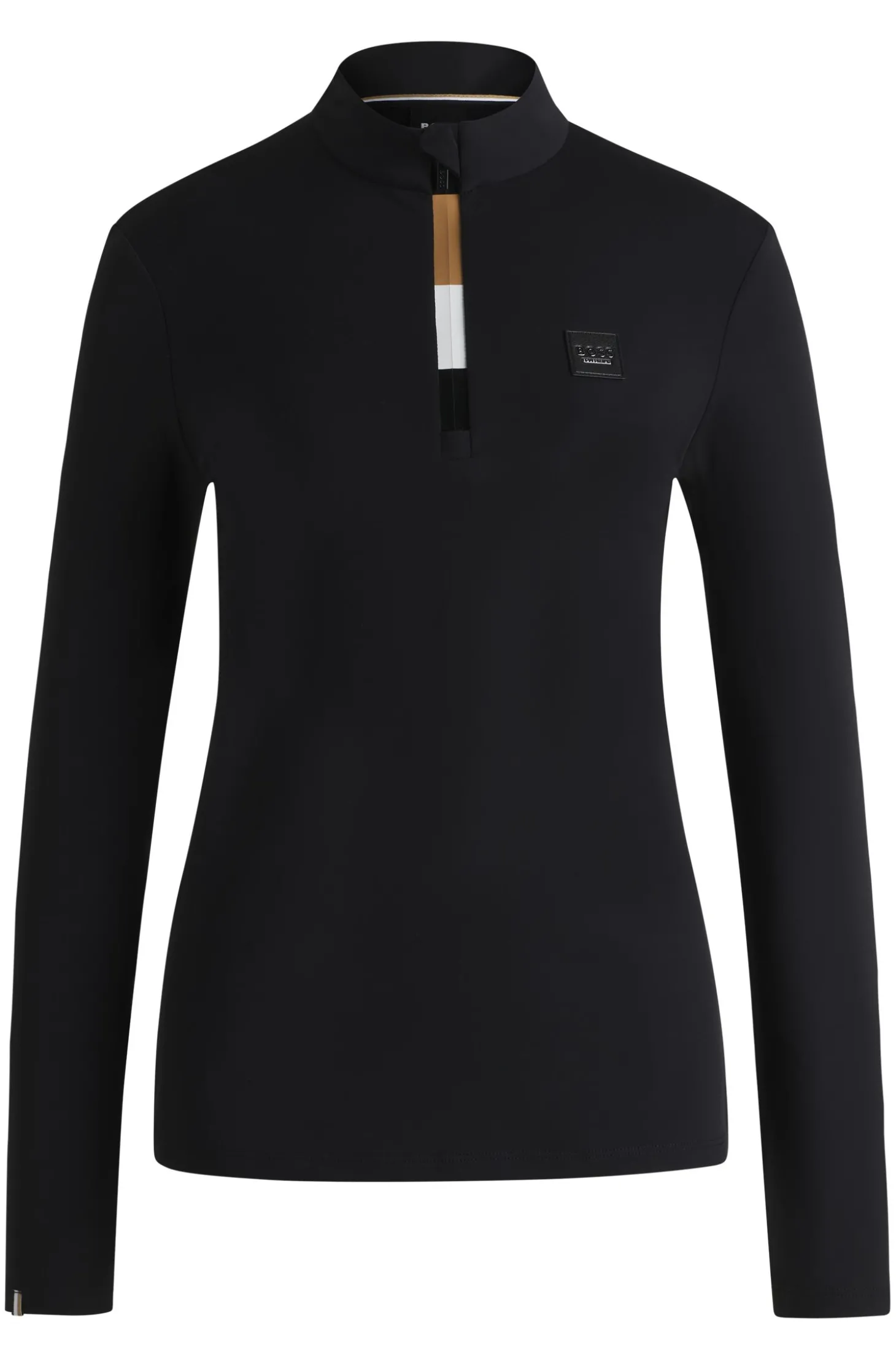 Slim-Fit Reitsport-Trainingsshirt aus Super-Stretch-Gewebe