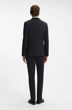 Slim-Fit Sakko aus Performance-Stretch-Jersey