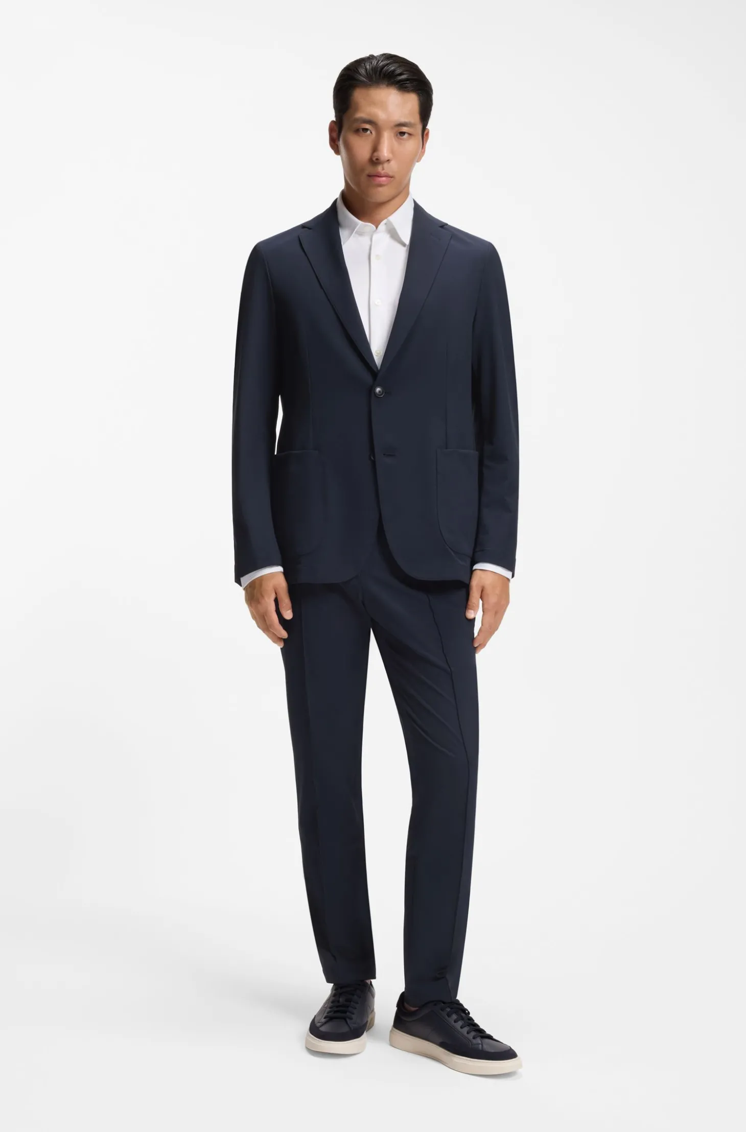 Slim-Fit Sakko aus Performance-Stretch-Gewebe