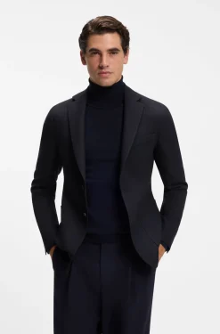 Slim-Fit Sakko aus Schurwolle