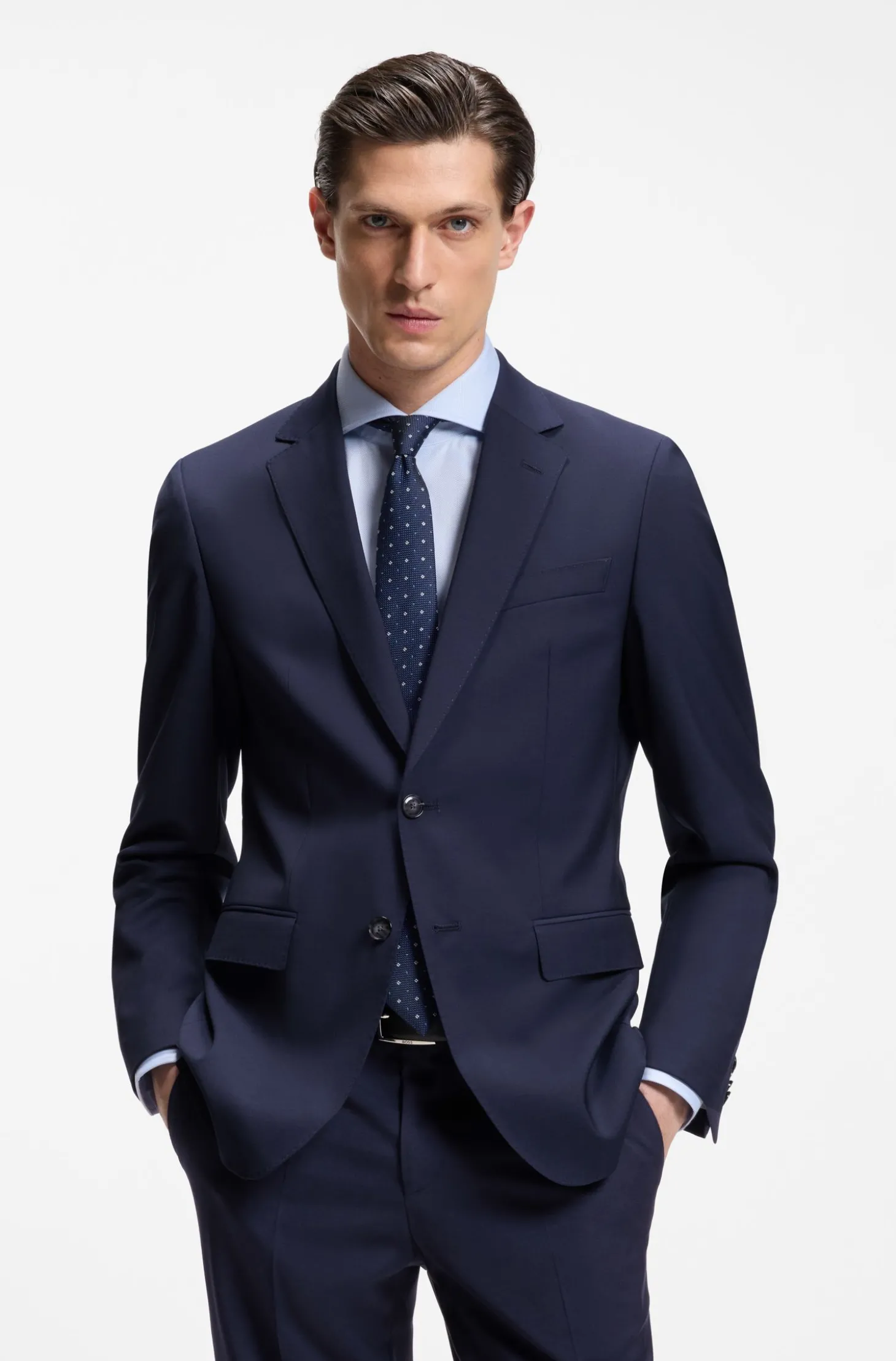 Slim-Fit Sakko aus Schurwolle