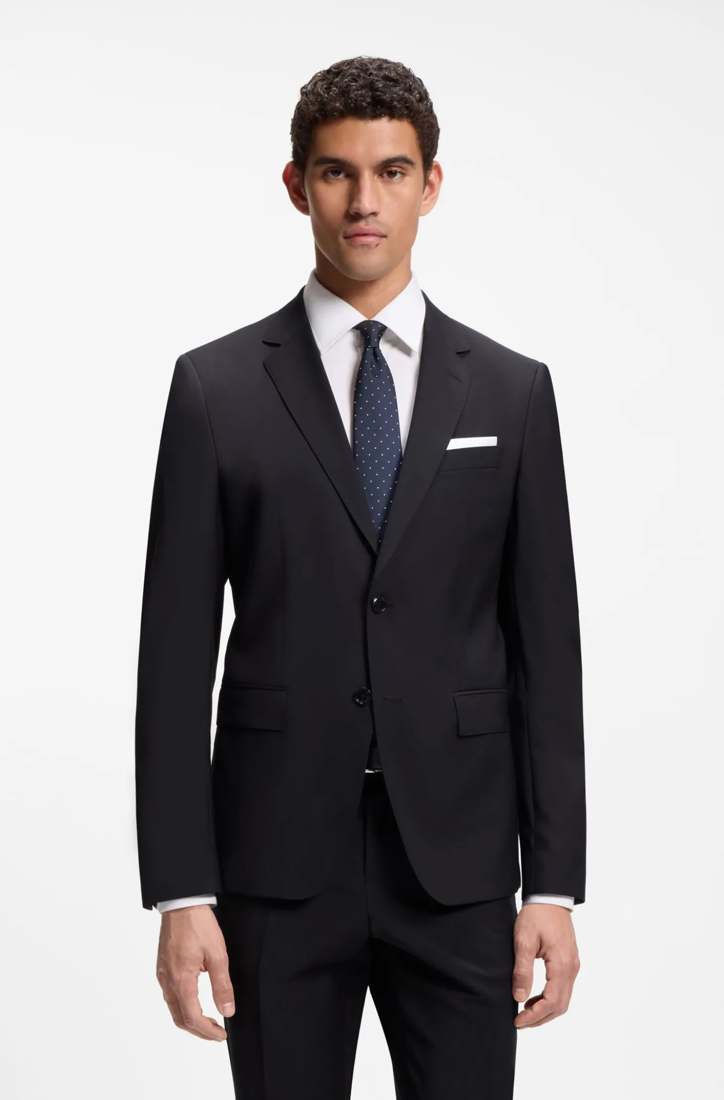 Slim-Fit Sakko aus Schurwolle