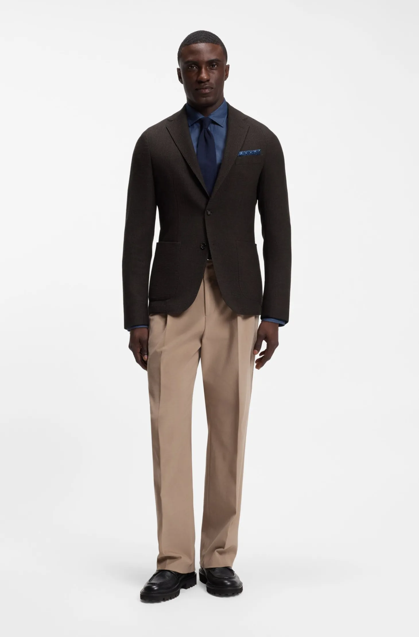 Slim-Fit Sakko aus Schurwolle