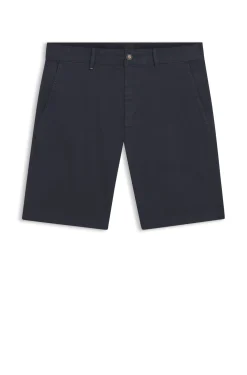Slim-Fit Shorts aus elastischem Baumwoll-Twill