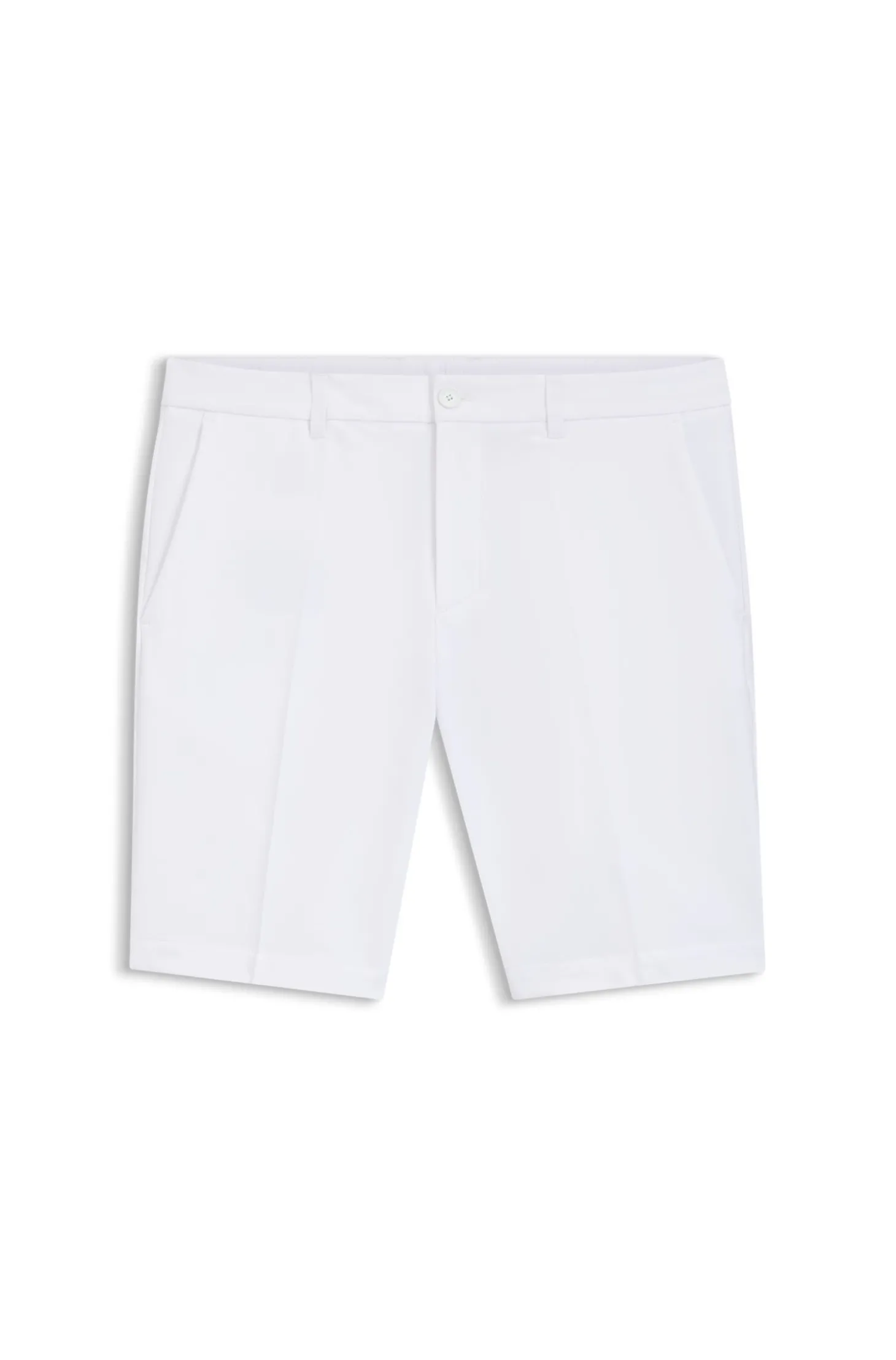 Slim-Fit Shorts aus wasserabweisendem Stretch-Gewebe