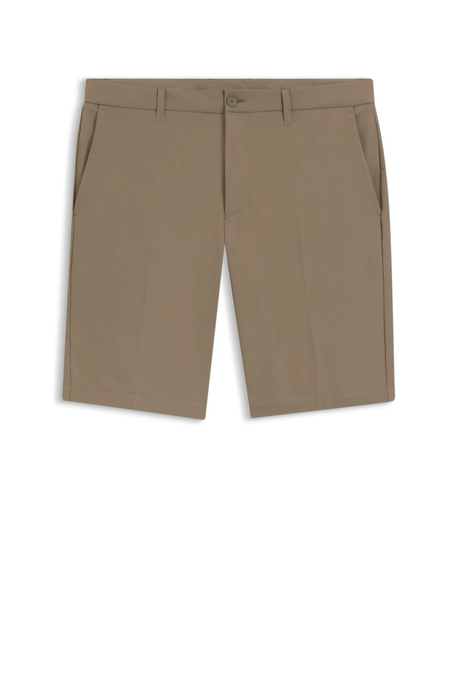 Slim-Fit Shorts aus wasserabweisendem Stretch-Gewebe