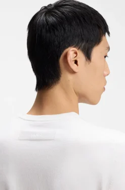 Slim-Fit Strick-T-Shirt