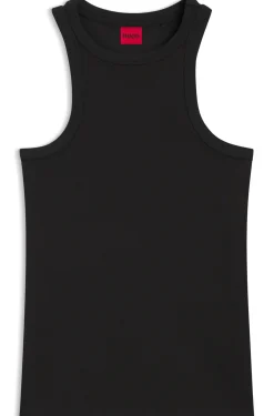 Slim-Fit Tanktop aus elastischem Baumwoll-Mix