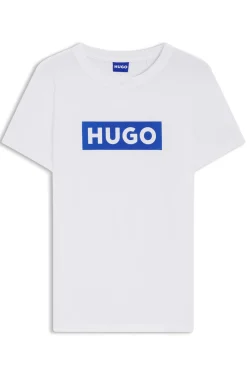 Slim-Fit T-Shirt aus Baumwolle mit Logo-Print