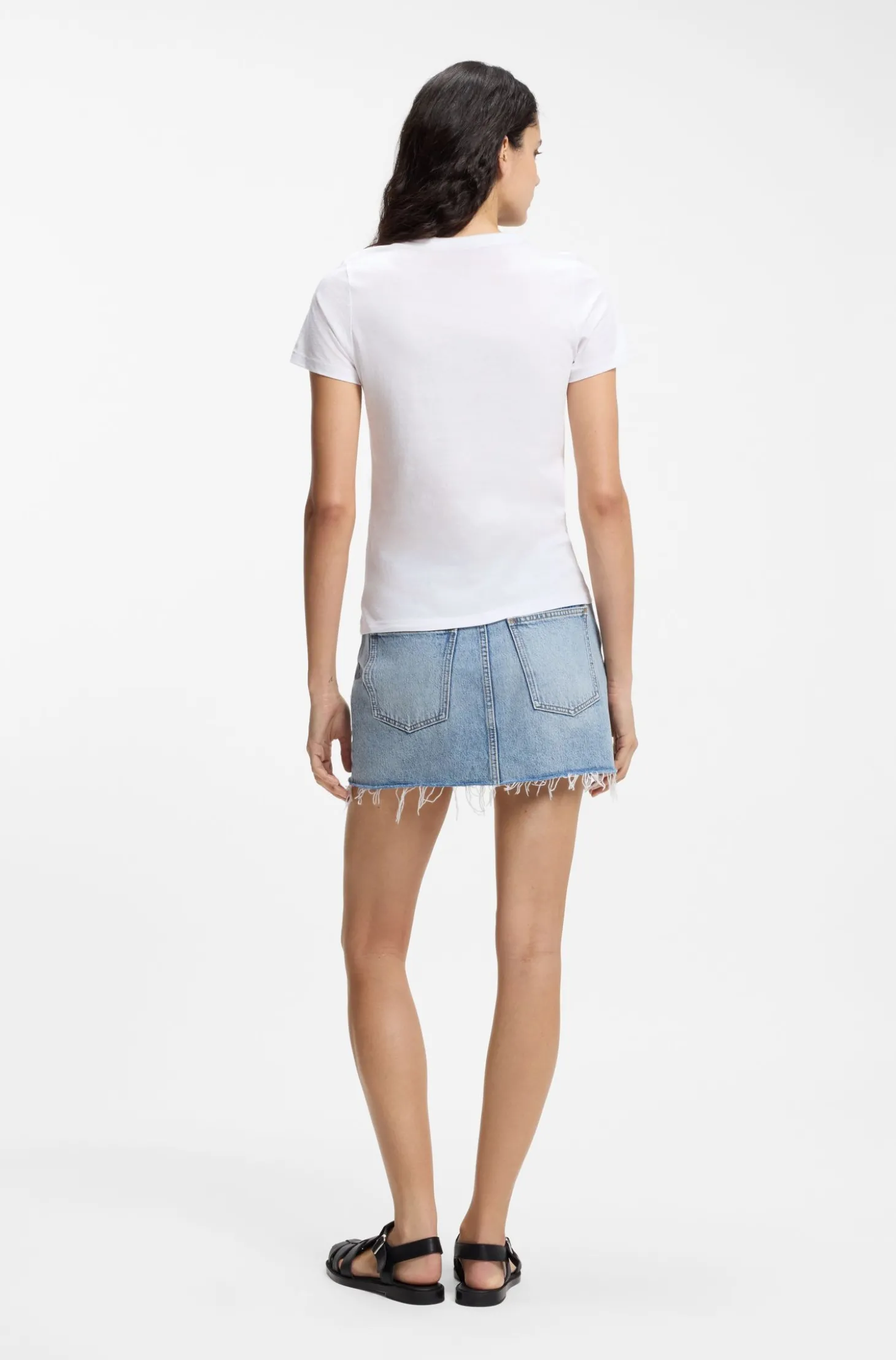 Slim-Fit T-Shirt aus Baumwolle mit Logo-Print