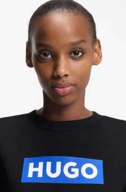 Slim-Fit T-Shirt aus Baumwolle mit Logo-Print