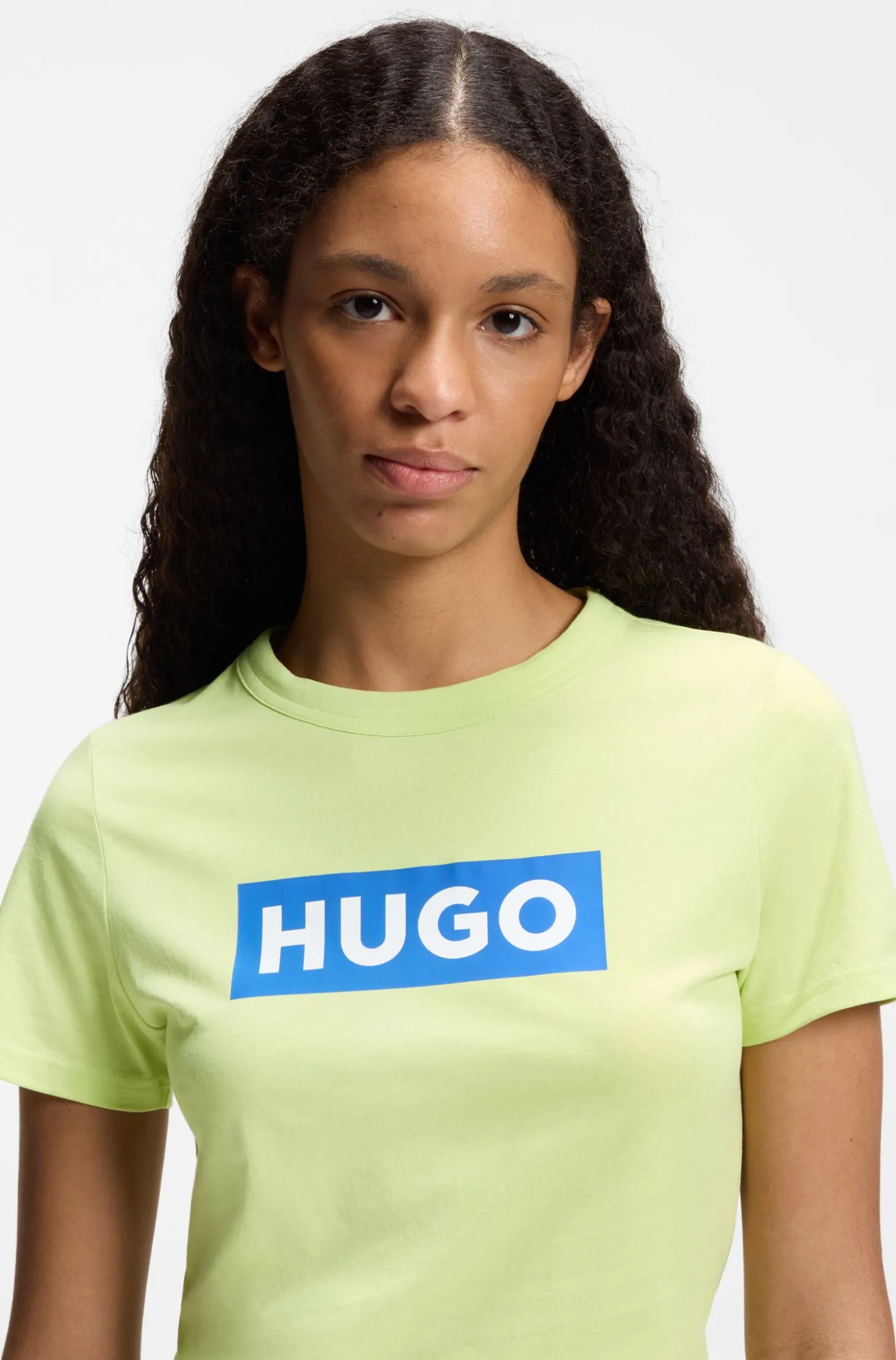 Slim-Fit T-Shirt aus Baumwolle mit Logo-Print