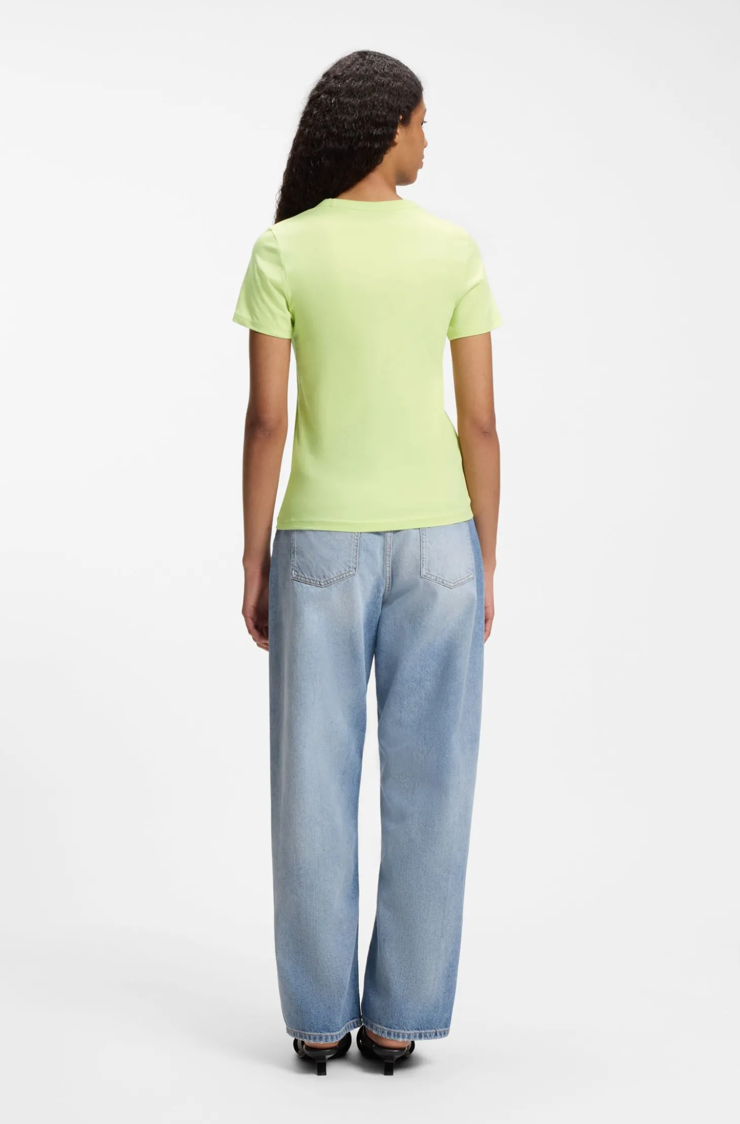 Slim-Fit T-Shirt aus Baumwolle mit Logo-Print