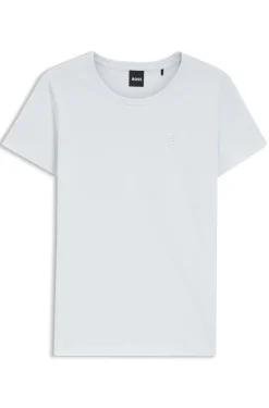 Slim-Fit T-Shirt aus Baumwoll-Jersey mit Double-B-Monogramm