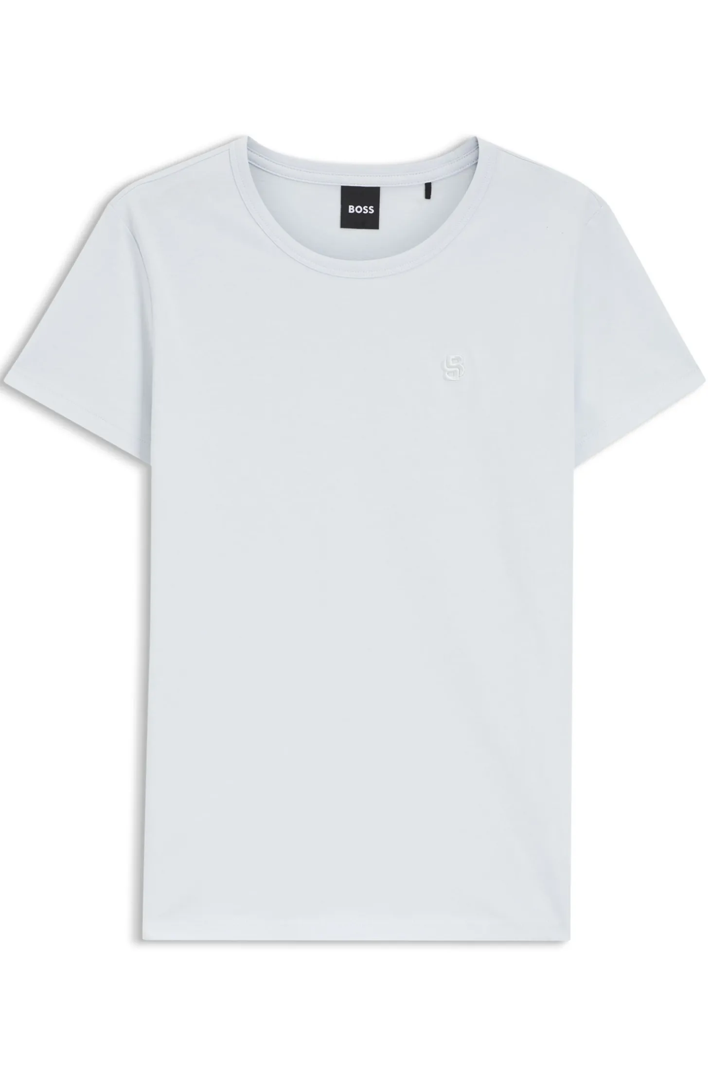 Slim-Fit T-Shirt aus Baumwoll-Jersey mit Double-B-Monogramm