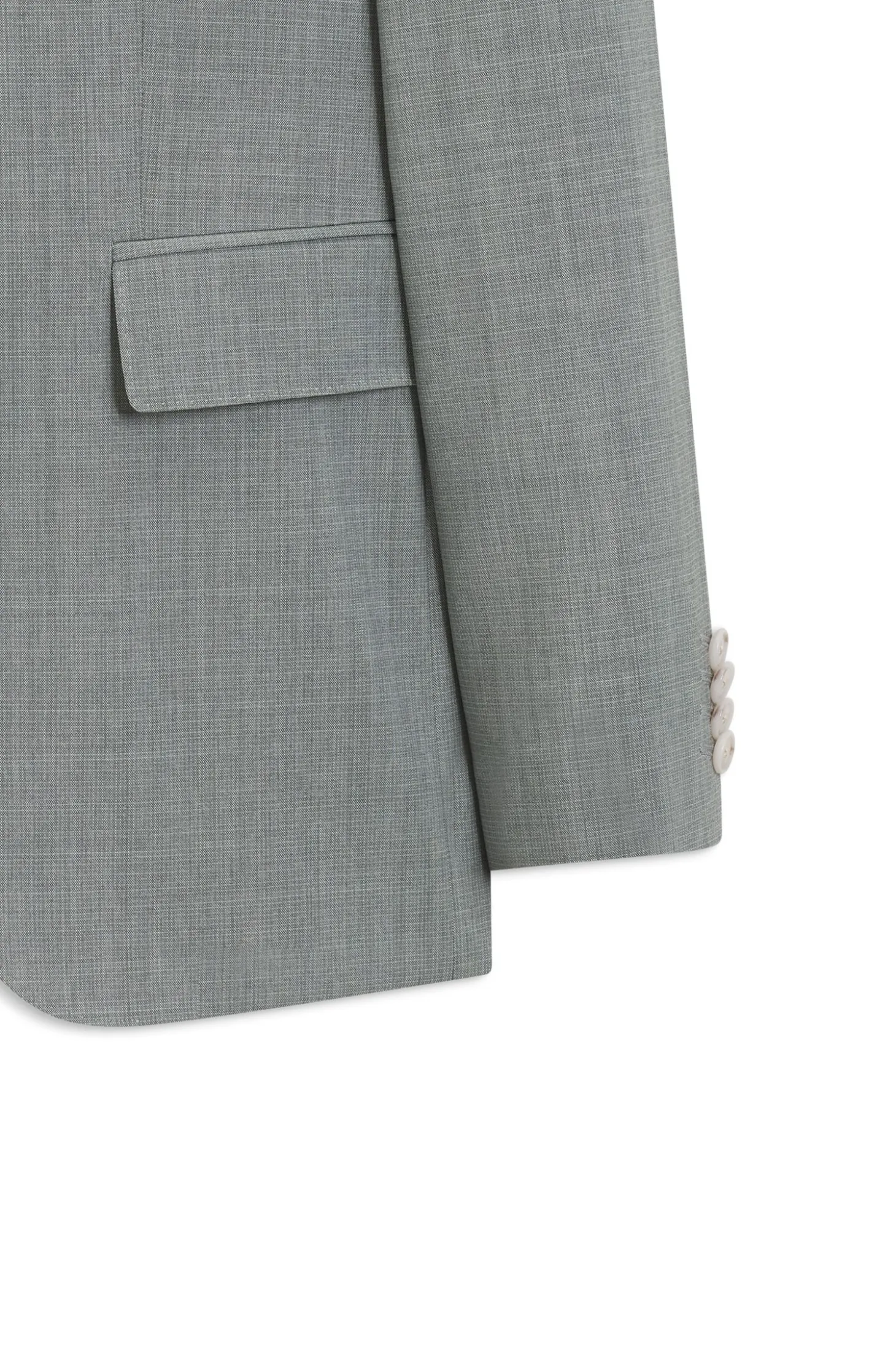 Slim-Fit Zweiteiler aus Schurwolle