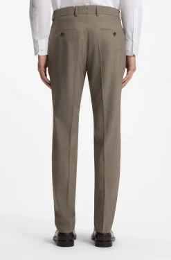 Slim-Fit Zweiteiler aus Schurwolle