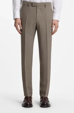 Slim-Fit Zweiteiler aus Schurwolle