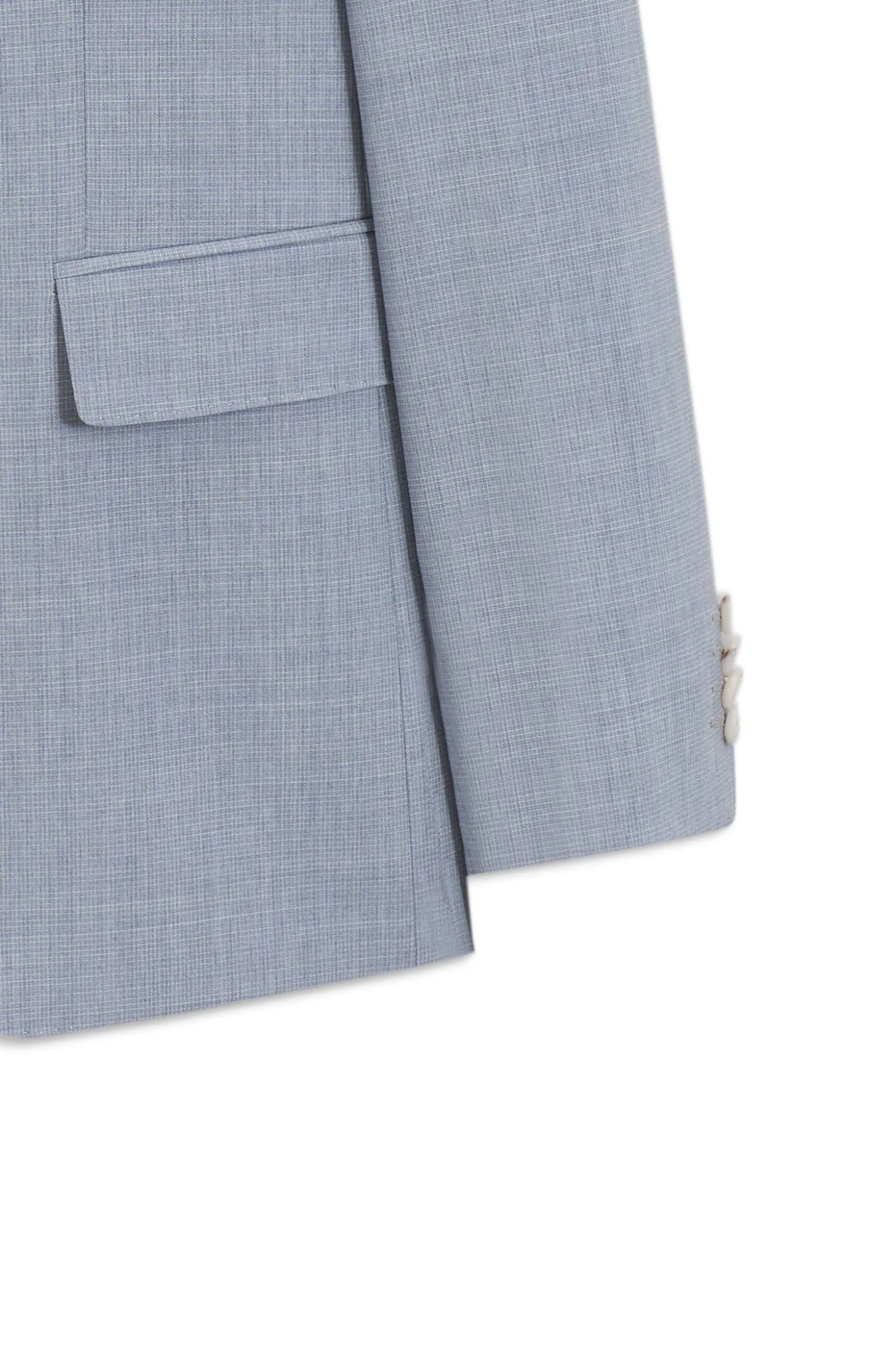 Slim-Fit Zweiteiler aus Schurwolle