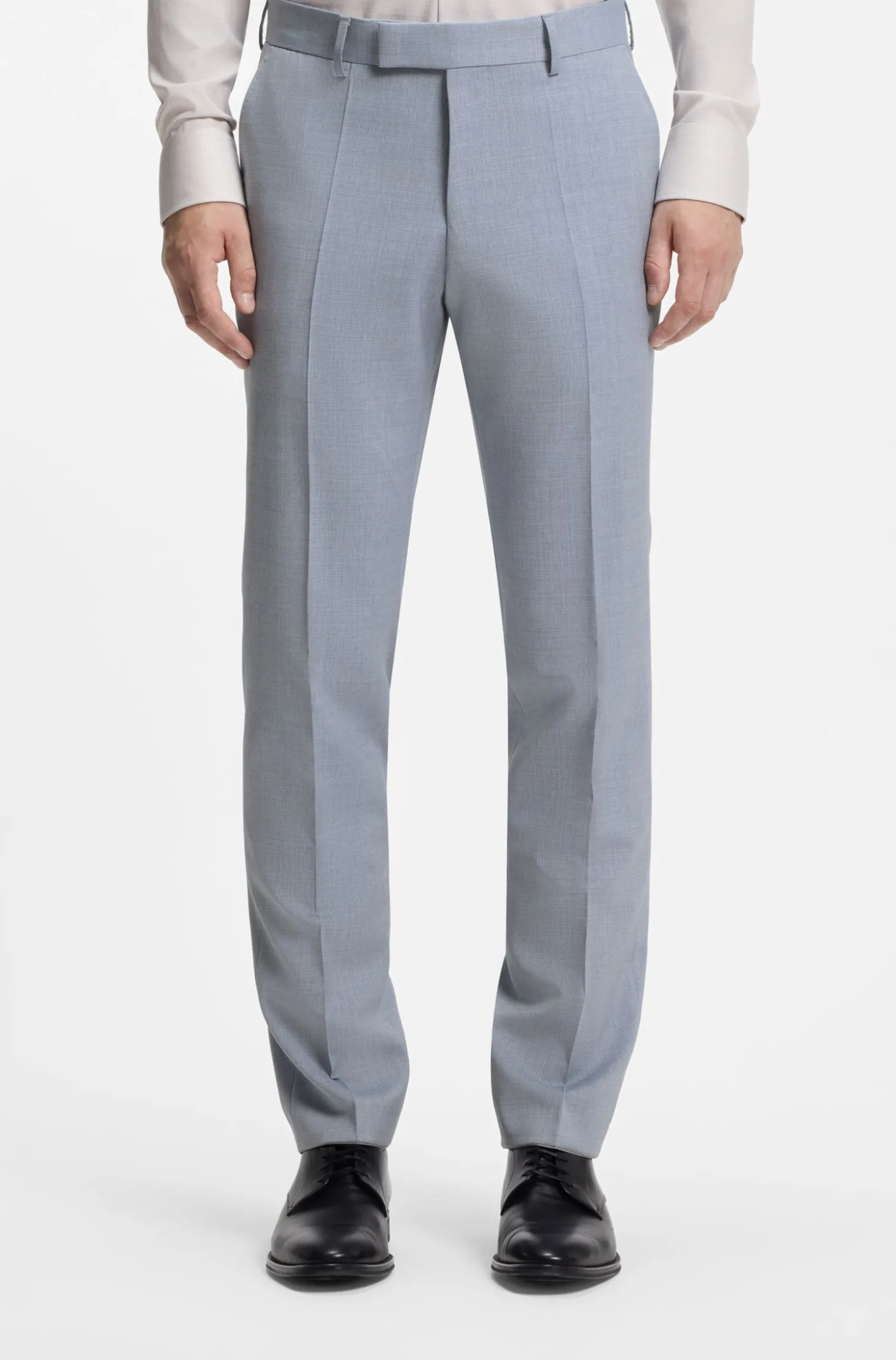 Slim-Fit Zweiteiler aus Schurwolle