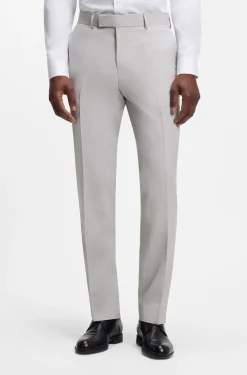 Slim-Fit Zweiteiler aus Schurwolle