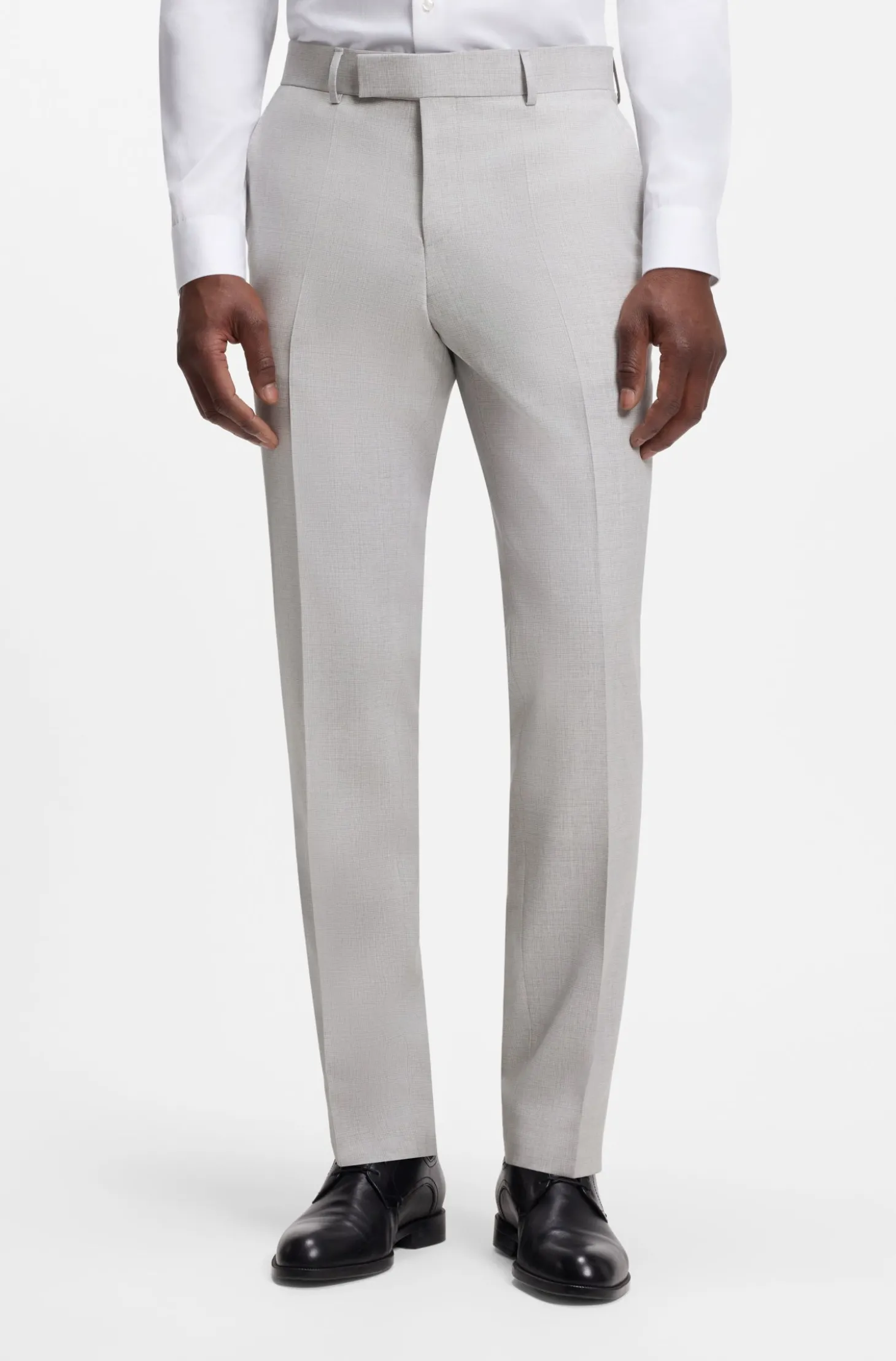 Slim-Fit Zweiteiler aus Schurwolle