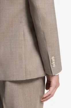 Slim-Fit Zweiteiler aus Schurwolle