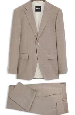 Slim-Fit Zweiteiler aus Schurwolle