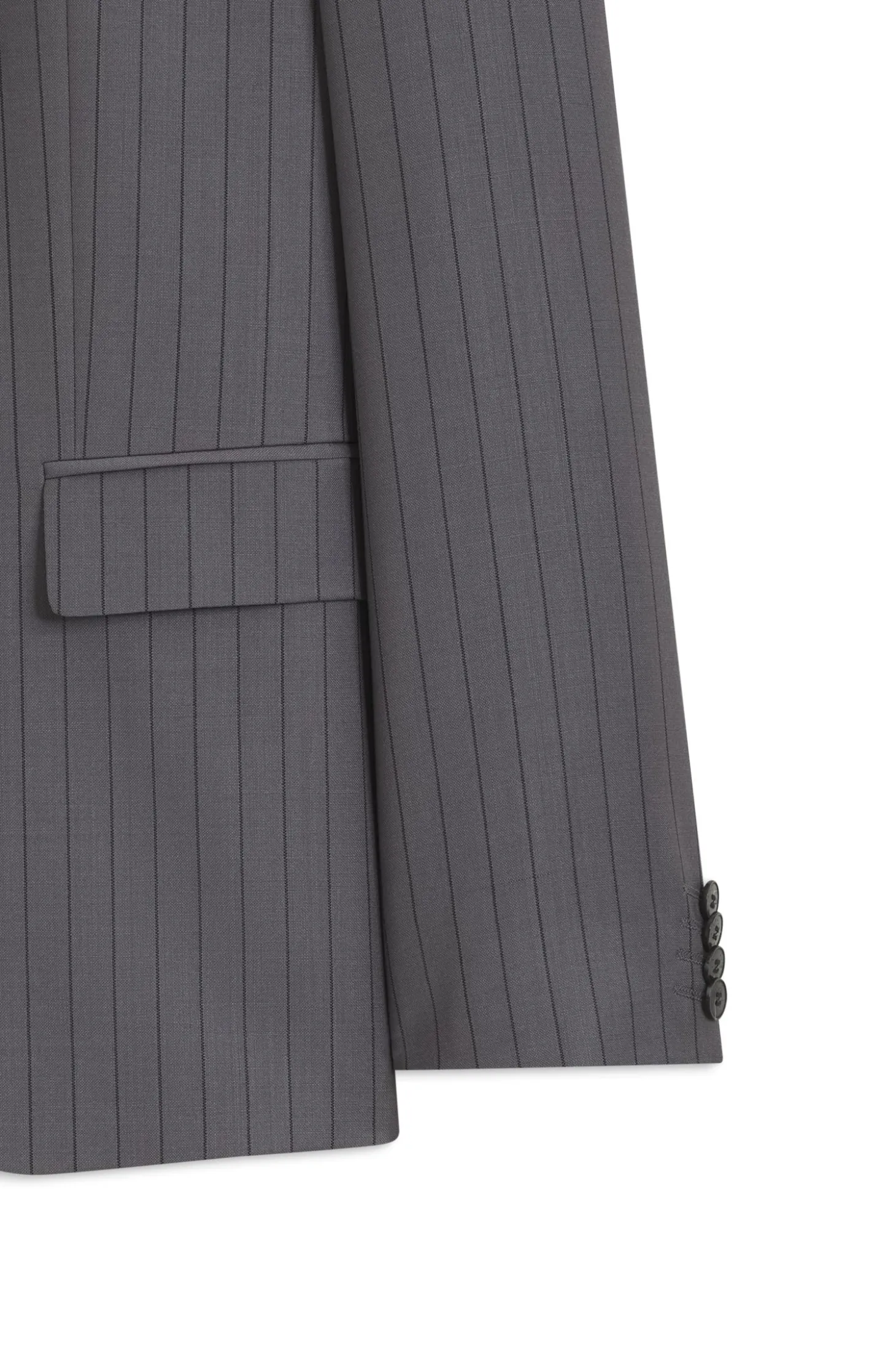 Slim-Fit Zweiteiler aus Schurwolle