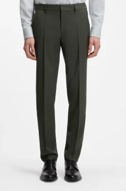 Slim-Fit Zweiteiler aus Stretch-Schurwolle