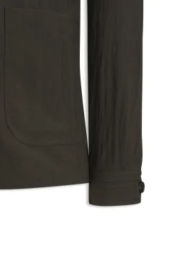 Slim-Fit Zweiteiler aus Woll-Mix mit Seersucker-Struktur