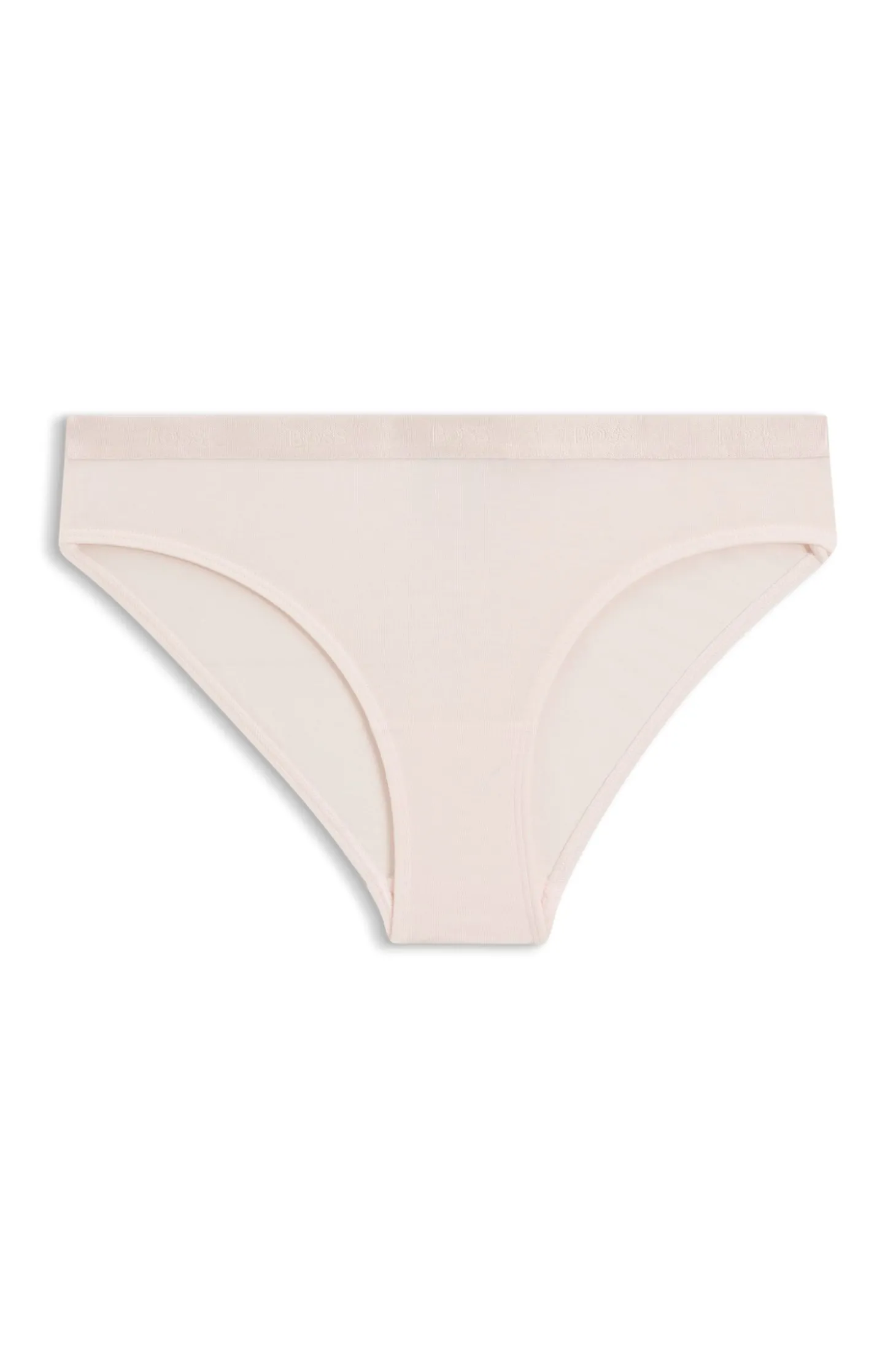 Slip aus Stretch-Jersey mit Logo-Bund