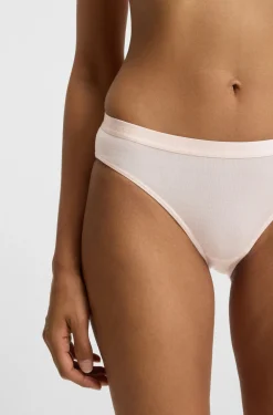 Slip aus Stretch-Jersey mit Logo-Bund