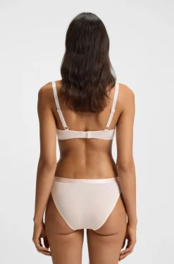 Slip aus Stretch-Jersey mit Logo-Bund