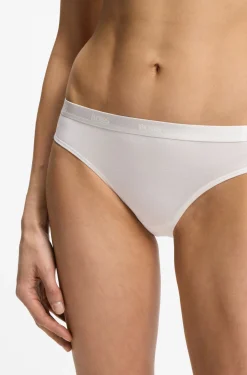 Slip aus Stretch-Jersey mit Logo-Bund