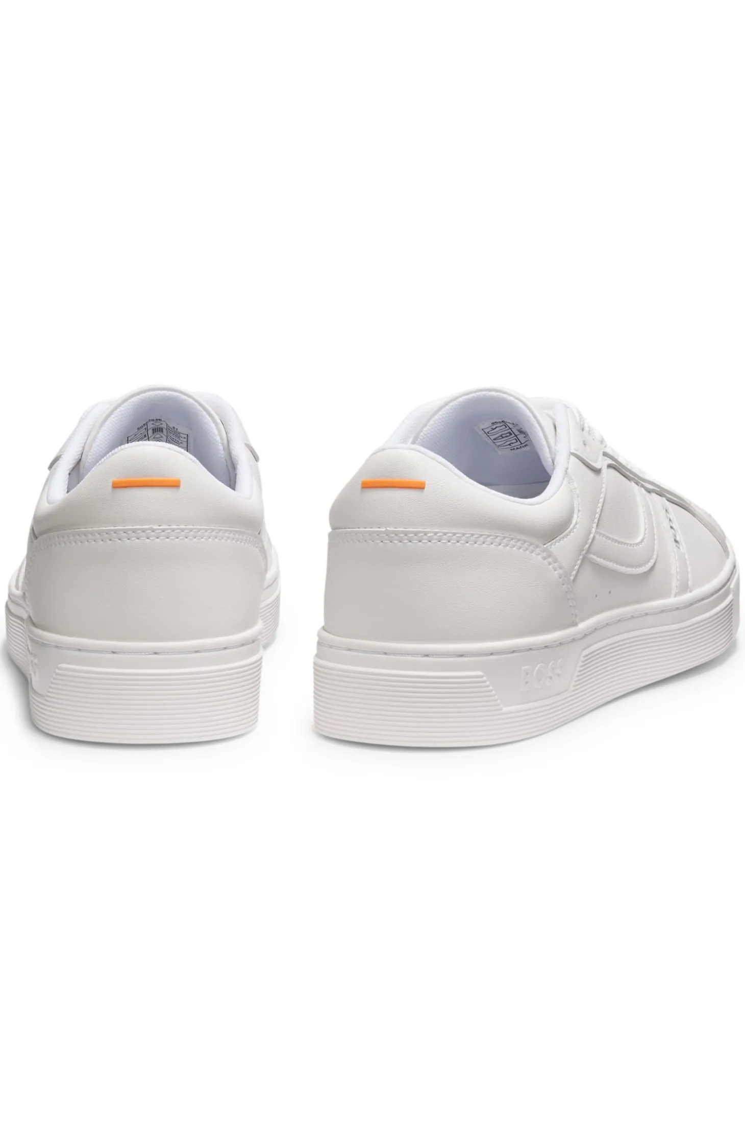 Sneakers aus Kunst-Nappaleder mit Logo