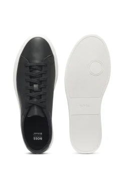 Sneakers aus Leder mit Cupsohle und gesticktem Signature-Streifen
